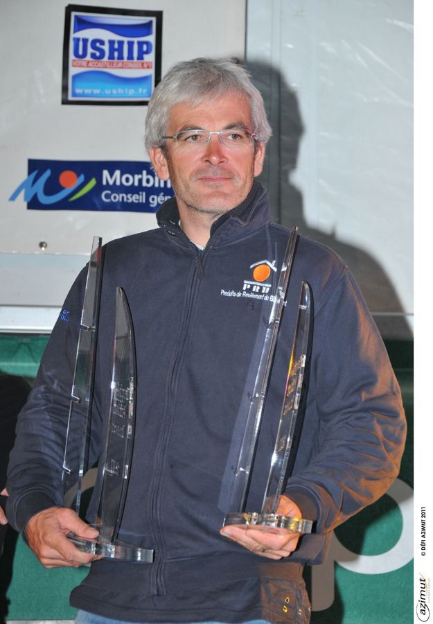 Vincent Riou vainqueur du Trophe Azimut Imoca