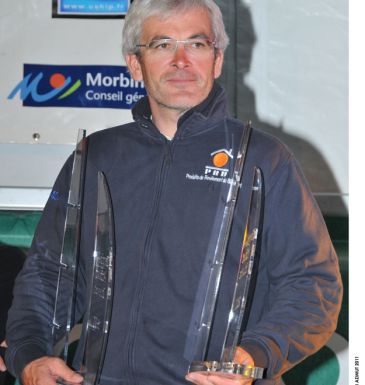 Vincent Riou vainqueur du Trophe Azimut Imoca