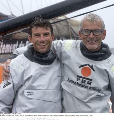 Vincent Riou et Sébastien Col